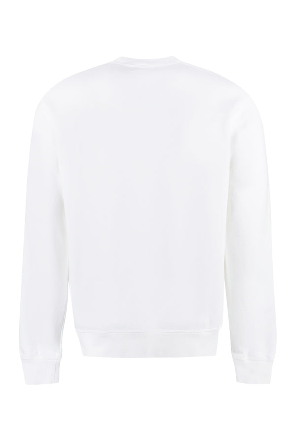 Cotton crew-neck sweatshirt-1